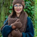 Rękawiczki MERINO “Brąz”