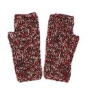 Ewelina - kolorowe bezszwowe mitenki rękawiczki bez palców z małym kciukiem