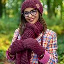 Rękawiczki MERINO “Bordo”