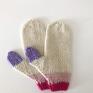 pomysł na prezent ciepłe wełniane rękawiczki naturalne