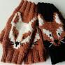 liski/rękawiczki bez palców/ręcznie robione/jesień/zima/ocieplacze rękawiczki dodatek odzieży