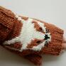 mitenki liski/rękawiczki bez palców/ręcznie robione/jesień/zima/ocieplacze prezent