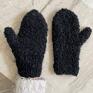 rękawiczki: zimowe „barankowe” no 1 / handmade