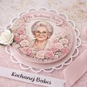 Album na zdjęcia wklejane Dzień Babci