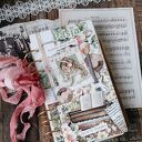 🎷 Journal muzyczny/ dziennik w formie albumu / styl retro/ dla dziewczynki/wykonany