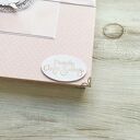 różowe scrapbooking albumy album na zdjęcia prezent na chrzest