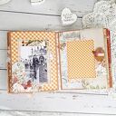 Ręcznie robiony album scrapbookingowy na zdjęcia i wspomnienia