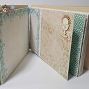 Ręcznie robiony album na I Komunię Świętą A4 - scrapbook z efektami 3D
