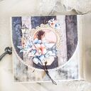 Kwiatowy album na zdjęcia | Ręcznie robiony | Personalizowany prezent