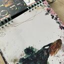 Album wróżki - ręcznie robiony scrapbook na wieczór panieński i urodziny (25x25 cm) 