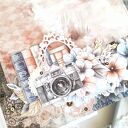 Kwiatowy album na zdjęcia | Ręcznie robiony | Personalizowany prezent