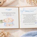 Personalizowany album na narodziny dziecka zamiast koperty