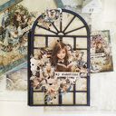 Niebieski Album w Pudełku dla Dziewczynki - Ręcznie Robiona Pamiątka