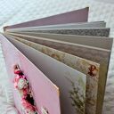 różowe scrapbooking albumy album na komunię dla dziewczynki