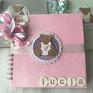 Po Godzinach roczek scrapbooking albumy album z misiem prezent