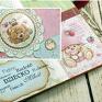 scrapbooking albumy na album dla dziewczynki - narodziny, roczek, chrzest