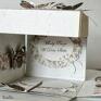scrapbooking: Ślubne pudełko z motylami box kartka