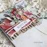 Vairatka Handmade pomysł na prezent kartka świąteczna, bn6 boże narodzenie scrapbooking