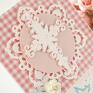 dziewczynka prezent scrapbooking kartki chrzest