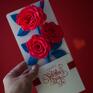 Mira flowers93 love scrapbooking kartki valentines karteczki 3d. Happy day 3d