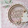 Pamiątka Chrztu - w pudełku scrapbooking kartki