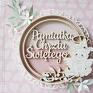 scrapbooking kartki: Pamiątka Chrztu w pudełku chrzest