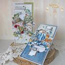 Męska kartka urodzinowa, prezent na urodziny dla wędkarza GOTOWA