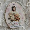 Kartka wielkanocna - pisanka z Jezusem