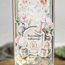Pastelowa kartka urodzinowa