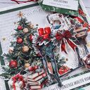 Kartka świąteczno-urodzinowa dla krawcowej, personalizacja