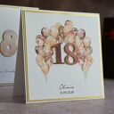 Kartka na 18 urodziny z pudełkiem i kopertą, BH 20