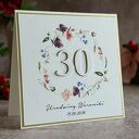 Kartka na 30 urodziny z personalizacją, BH 70