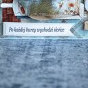 Wielowarstwowa kartka scrapbooking „Po każdej burzy wychodzi słońce”