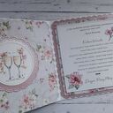 Kartka na wieczór panieński w różu, personalizacja