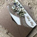 069,kartka na ślub z życzeniami w stylu eco