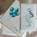 Kartka na 18 urodziny z pudełkiem i kopertą, BH 31