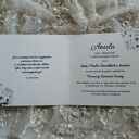Zaproszenie komunijne Verde na Pierwszą Komunię Świętą - ręcznie wykonane scrapbooking