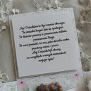 Exploding box różowy - podziękowanie dla Chrzestnych