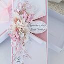 Kartka urodzinowa w pudełku - pastelowa pamiątka z dedykacją dla Mamy