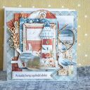Wielowarstwowa kartka scrapbooking „Po każdej burzy wychodzi słońce”