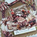 Personalizowana kartka urodzinowa z kotem handmade