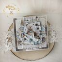 Kartka na chrzest święty, pamiątka chrztu "JolySeason1"GOTOWA