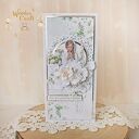 Kartka komunijna, Pamiątka Pierwszej Komunii, prezent "Bright 2" GOTOWA