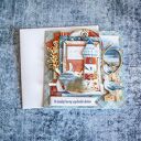Wielowarstwowa kartka scrapbooking „Po każdej burzy wychodzi słońce”