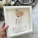 Wyjątkowy prezent na 18, urodziny - ramka 3d z miejscem na banknoty i podświetleniem LED