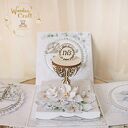 Exploding box komunijny, kartka na komunię "Bright 1" GOTOWY