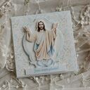 Kartka wielkanocna z Jezusem Zmartwychwstałym