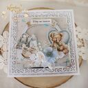 Kartka na narodziny dziecka, gratulacje, chrzest "The Baby" GOTOWA