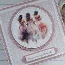 Kartka na wieczór panieński w różu 2, personalizacja