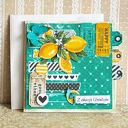 Ręcznie robiona kartka scrapbooking na wyjątkową okazję